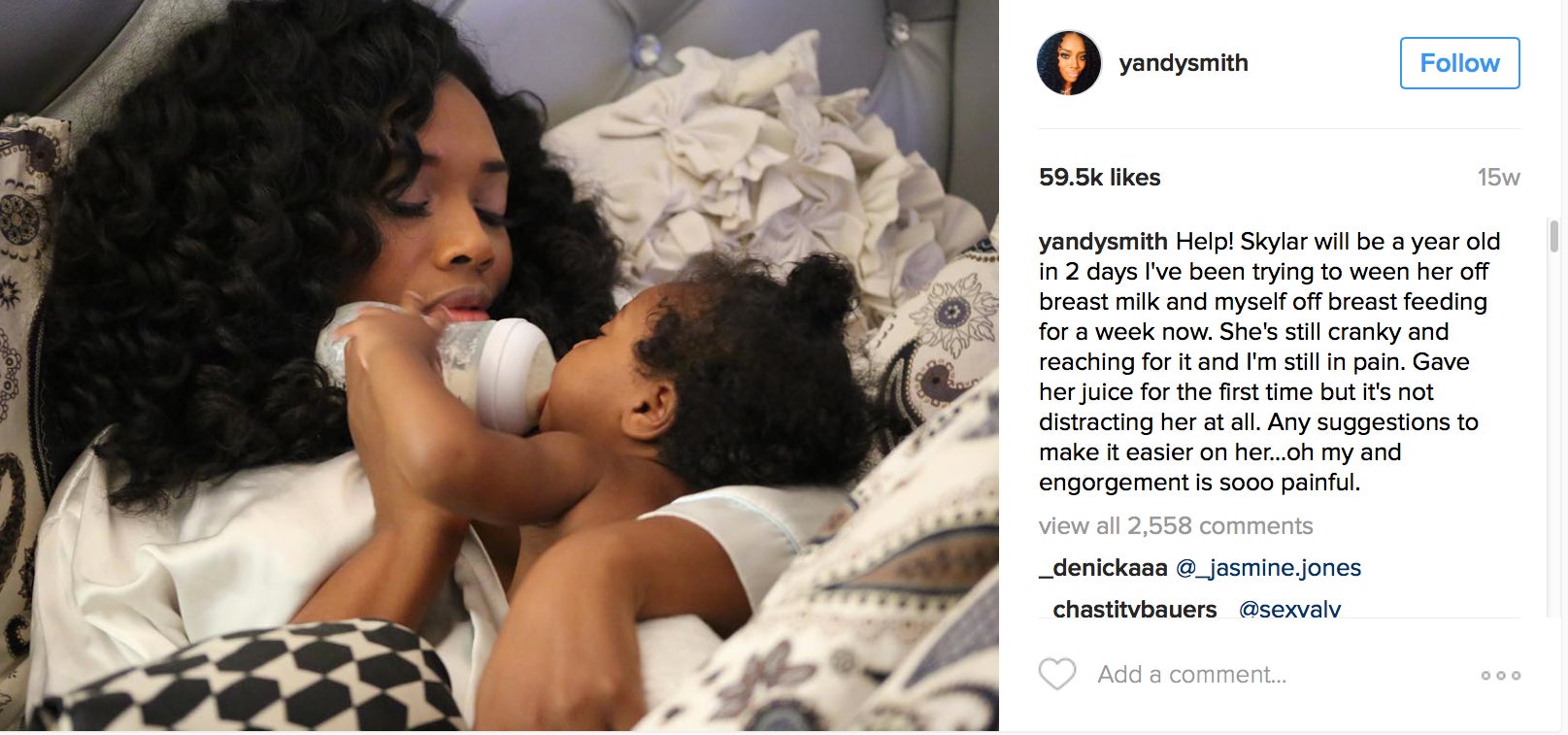 20 Times Yandy Smith Gave Us Mom Goals Envy
